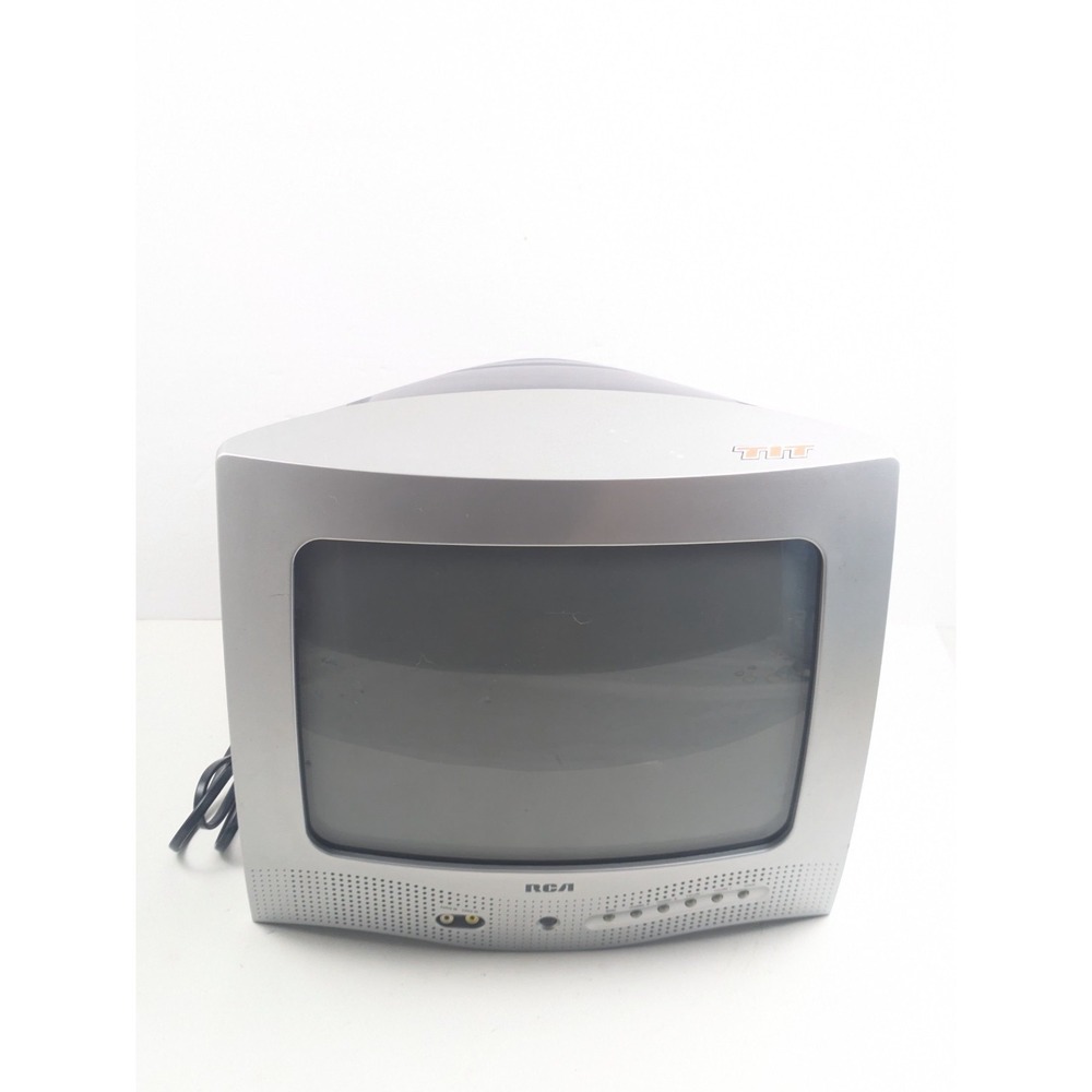 Vintage RCA E13320 13'' CRT TV Retro Gaming Color 2004 No Remote Tested Working